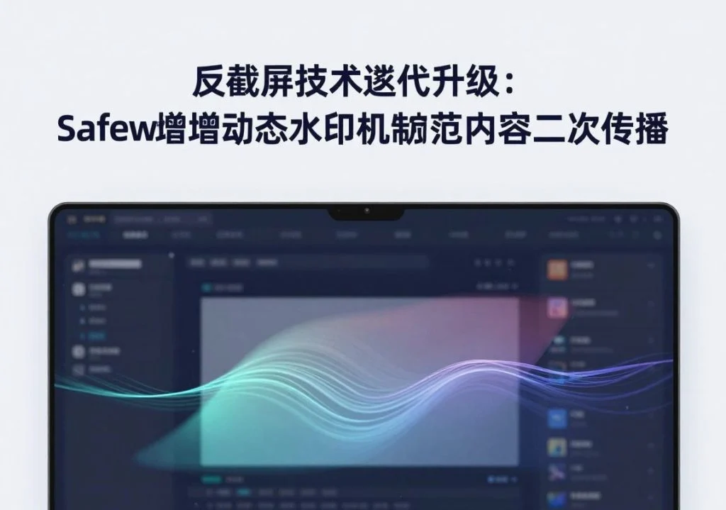 SafeW实操指南｜反截屏技术迭代升级：SafeW新增动态水印机制防范内容二次传播｜完整操作指南