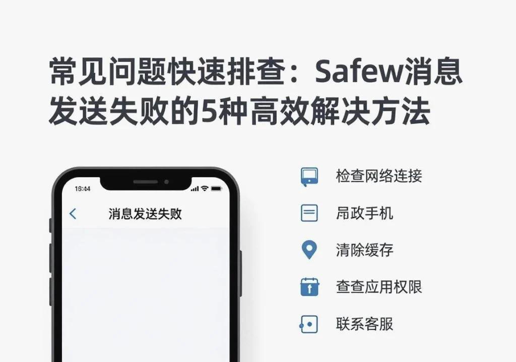 SafeW使用教程｜常见问题快速排查：SafeW消息发送失败的5种高效解决方法｜完整操作指南