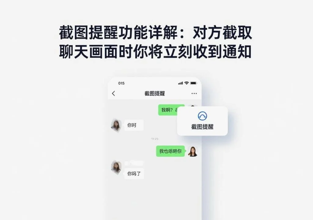 SafeW实操指南｜截图提醒功能详解：对方截取聊天画面时你将立刻收到通知｜常见问题详解