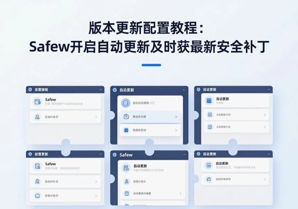 SafeW官方整理｜版本更新配置教程：SafeW开启自动更新及时获取最新安全补丁｜官方实操指南
