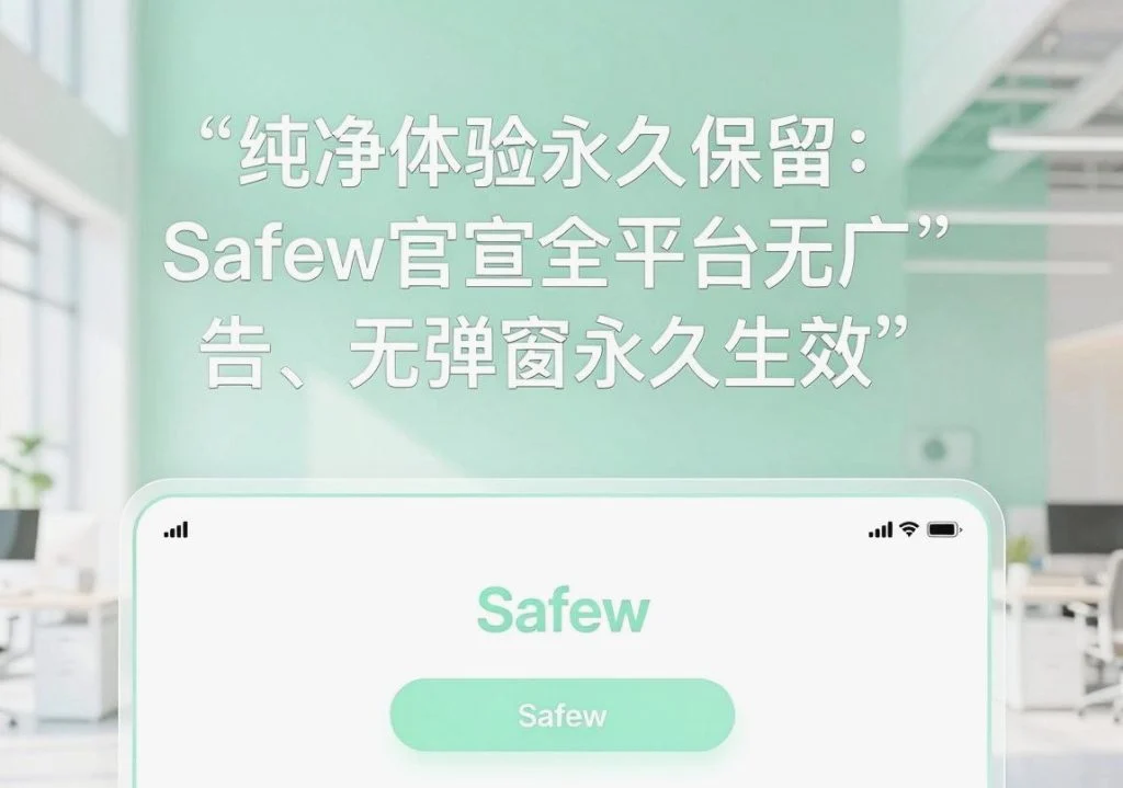 SafeW官方整理｜纯净体验永久保留：SafeW官宣全平台无广告、无弹窗永久生效｜实用操作手册