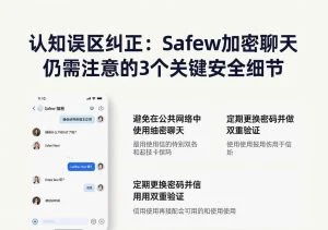 SafeW官方整理｜认知误区纠正：SafeW加密聊天仍需注意的3个关键安全细节｜完整操作指南